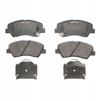 Колодки тормозной передняя hyundai accent , accent iv ,