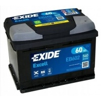 eb602 аккумулятор exide excell п 60ah / 540a
