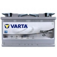 Аккумулятор varta сильвер dynamic agm 12v 80ah 800a