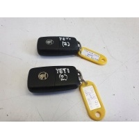 Skoda йети 09 - 17 ключ пульт перочинный нож 3t0837202l