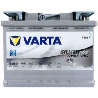 аккумулятор varta сильвер dynamic agm 12v 60ah 680a