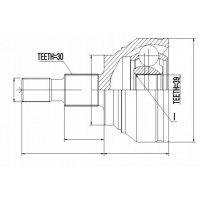 Шрус внешний мерседес мл 164 04 - 1610164 - oe