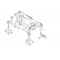 передняя балка (подрамник) Tesla Model S 2020 2007064