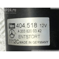 Двигатель стеклоочистителя переднего (моторчик дворников) Mercedes W203 (C) 2002 2038200342