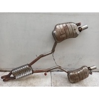 Глушитель в сборе Audi A8 D3 4E 2003-2010 4E0253409J