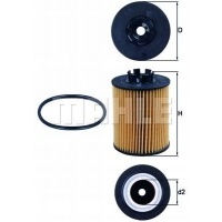 knecht ox 173 / 2d фильтр масляный