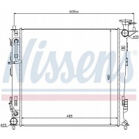 nissens 67516 радиатор