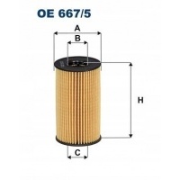 Filtron oe 667 / 5 фильтр масляный