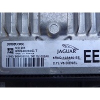 Блок управления ДВС Jaguar S-Type (X200) рестайлинг 2004 - 2008 2005 6R8Q12A650EE,