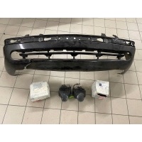 Бампер передняя clk 55 amg w208 туманки
