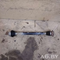Полуось передняя правая (приводной вал, шрус) Volkswagen Polo 5 2008 6R0407762E