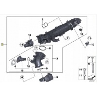 коллектор впускной bmw oe 11617811909