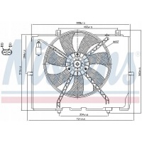 nissens 85654 вентилятор охлаждения