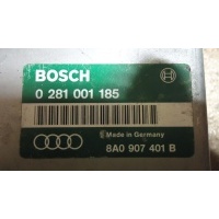 Блок управления двигателем Audi 80 B4/8C 1994 0281001185,8A0907401B