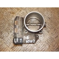 Заслонка дроссельная электрическая Audi A4 B6 2000-2004 06B133062B