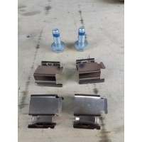 Комплект пружин тормозных колодок Mercedes-Benz Vito w639 A0014211691, A0014210691, 0
