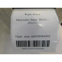 Фара левая Mercedes Benz W205 2013- A2059066402
