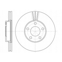 2xremsa диск тормозной передняя volkswagen passat 3b2