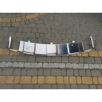 Диффузор юбка бампера задняя мерседес мл w164 fl