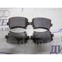 колодки тормозные задние дисковые к-кт VW Golf V Plus 2005-2014 1K0698451H