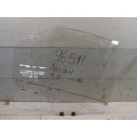 Стекло двери задней правой renault Logan 2005-2014 8200240552