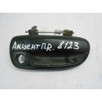 Ручка двери передней правой наружняя hyundai Accent 8266025000