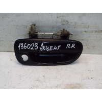 Ручка двери передней правой наружняя hyundai Accent 8266025000