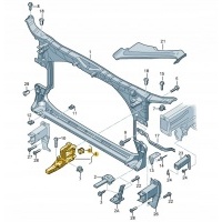 каретка крепление лампы левая audi a7 4g8805607a