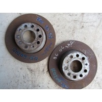 диски тормозные (комплект) зад. Volkswagen Passat B6 2005 1K0615601M
