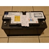 Аккумулятор мерседес agm - 92ah 850a оригинал идеальное !