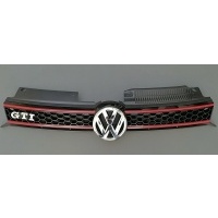 Новая решетка радиатора в сборе решетка volkswagen гольф 6 vi gti 08r -