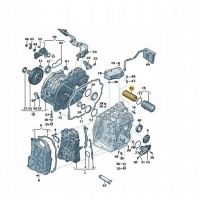 Aso фильтр масляный кпп volkswagen audi 0bh325183b
