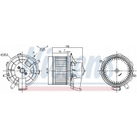 нагнетатель nissens 87290 / oem 6441y1