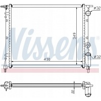 радиатор двигателя nissens 63919 / oem 77 00 784 03