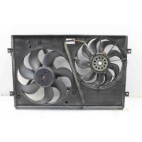 Вентилятор радиатора (к-кт) Skoda Fabia 2000-2008 VW Polo 6Q0121207A