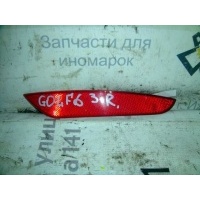 Отражатель бампера Golf 6 (09-12) зад R б\у