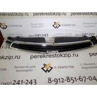 Решетка радиатора Cruze (12-) верхняя часть БЕЗ ХРОМА