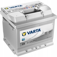 аккумулятор varta сильвер c6 12v 52ah 520a