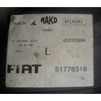 Фара передняя левая fiat linea