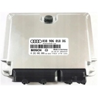 Блок управления экю audi 038906018dg 0281001808 иммобилайзер off