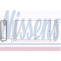 nissens обогреватель мерседес c - class в 201 82 - 190