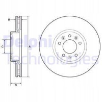 диск тормозной peugeot expert 16 -