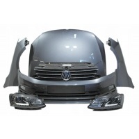 Volkswagen jetta 5c6 бампер передний в сборе ld7x
