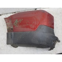Накладка бампера заднего Mitsubishi Pajero 2007- 6410A291