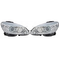 мерседес benz c - class 2007 - reflektory лампы комплект