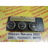 Блок управления климатом Nissan Navara D40 D40 2007 275004X06A