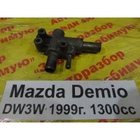 Фланец двигателя системы охлаждения Mazda Demio DW3W 2001 B31R13590A