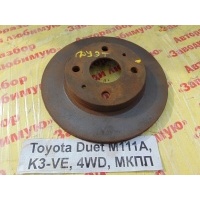 Диск тормозной Toyota Duet M111A 2002 43512-97201