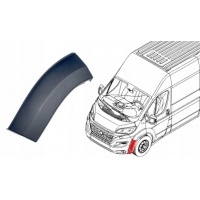 Накладка угол левая ducato jumper boxer 14 -