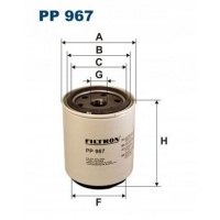 фильтр топлива pp967 filtron